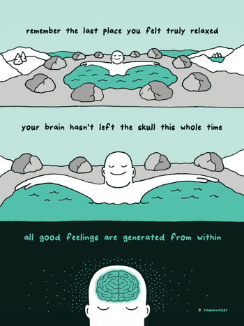 BRAIN NEVER LEFT THE SKULL