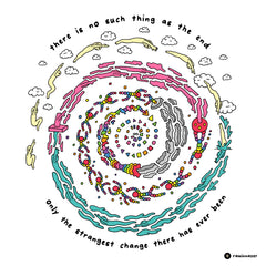 Rainbow Brainskull 2026 Calendar (WHITE)