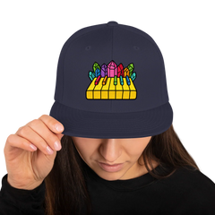 CRYSTAL PIANO Snapback Hat