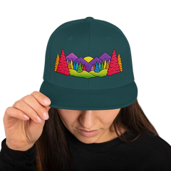 MOUNTAIN LANDSCAPE Snapback Hat