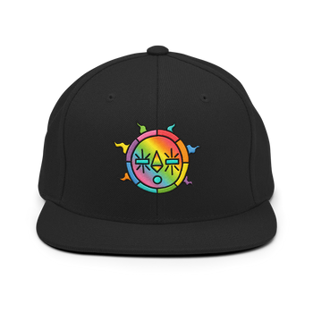 SOLAR MASK Snapback Hat