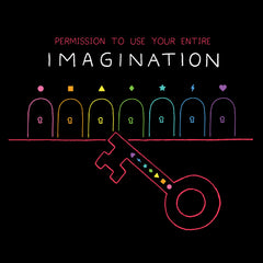 IMAGINATION (Soft Lightweight T-Shirt)