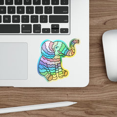 ELEPHANT (Holographic Die-cut Sticker)