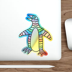 PENGUIN (Holographic Die-cut Sticker)