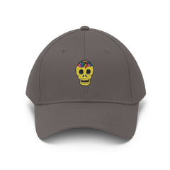 Rainbow Brainskull Unisex Twill Hat