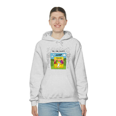 YOU CAN ALWAYS JUMP TIMELINES (Hooded Sweatshirt)