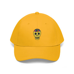 Rainbow Brainskull Unisex Twill Hat