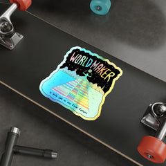 WORLDMAKER (Holographic Die-cut Sticker)