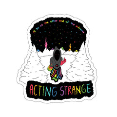 STRANGE (Kiss-Cut Sticker)