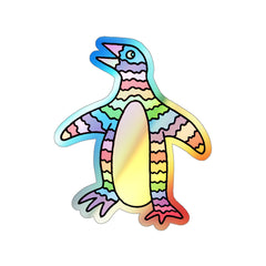 PENGUIN (Holographic Die-cut Sticker)