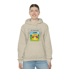 YOU CAN ALWAYS JUMP TIMELINES (Hooded Sweatshirt)