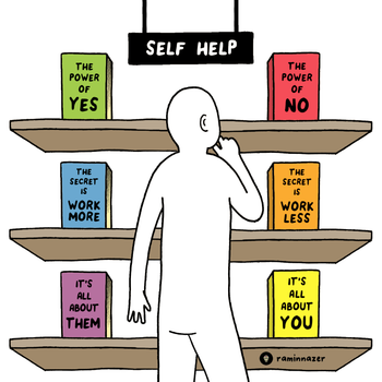 SELF HELP (Soft Lightweight T-shirt)