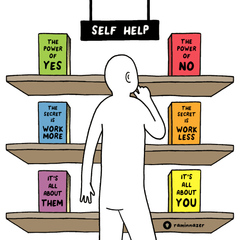 SELF HELP (Soft Lightweight T-shirt)