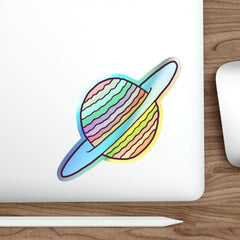 SATURN (Holographic Die-cut Sticker)