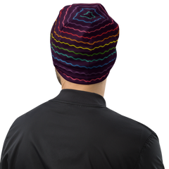 Electric Rainbow Beanie