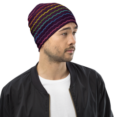 Electric Rainbow Beanie