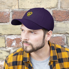 Rainbow Brainskull Unisex Twill Hat