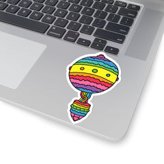 Hot Air Balloon (Kiss-Cut Sticker)