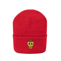 Rainbow Brainskull Knit Beanie