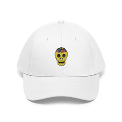 Rainbow Brainskull Unisex Twill Hat