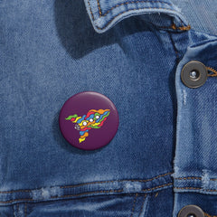 Rainbow Spaceship Button