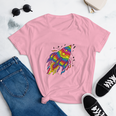 ROCKETSHIP (Women's Fashion Fit Tee)