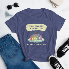 TAKE COMFORT (Women's Fashion Fit Tee)