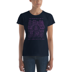 YOUR IMAGINATION (Women's Fashion Fit Tee)