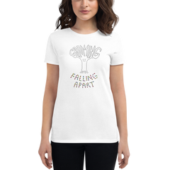 GROWING / FALLING APART (Women's Fashion Fit Tee)